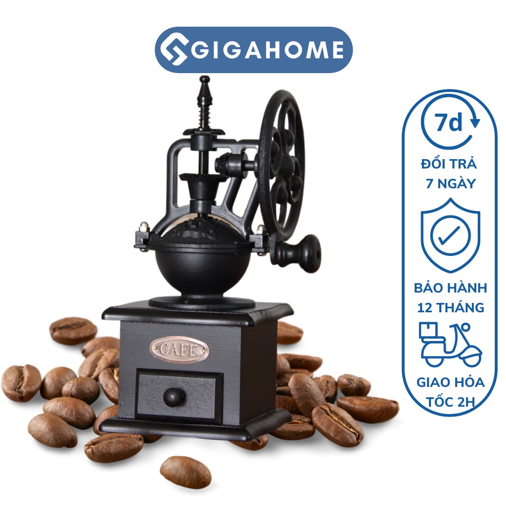 Cối Xay Cà Phê Thủ Công Thiết Kế Phong Cách Cổ Điển GIGAHOME 9972