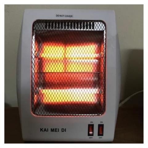 [SỈ- RẺ] Đèn Sưởi 2 Bóng Kaimeidi Hàng Nội Địa- 800W- Quạt Sưởi Halogen Siêu Bền Tỏa Nhiệt Đều Tiết Kiệm Điện Gấp 2 Lần