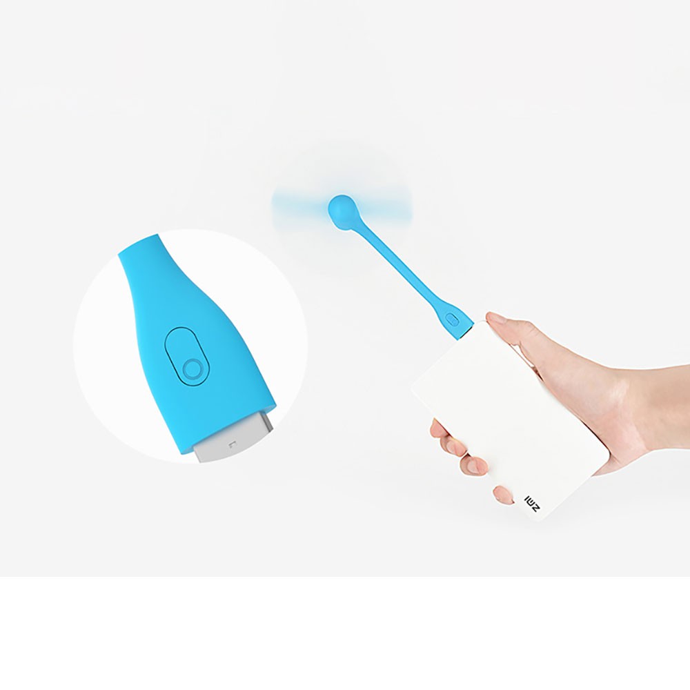 Quạt USB ZMI AF212 gen 2 có nút chỉnh tốc độ, bật tắt [TIME_MART]