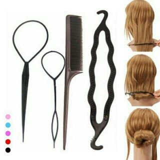 Dụng cụ búi tóc 4 chi tiết