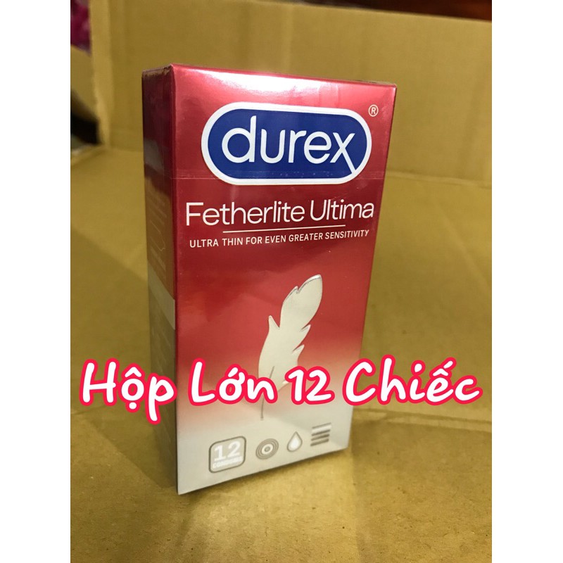 Bao Cao Su Durex Fetherlite Ultima Siêu Mỏng Hàng Chính hãng