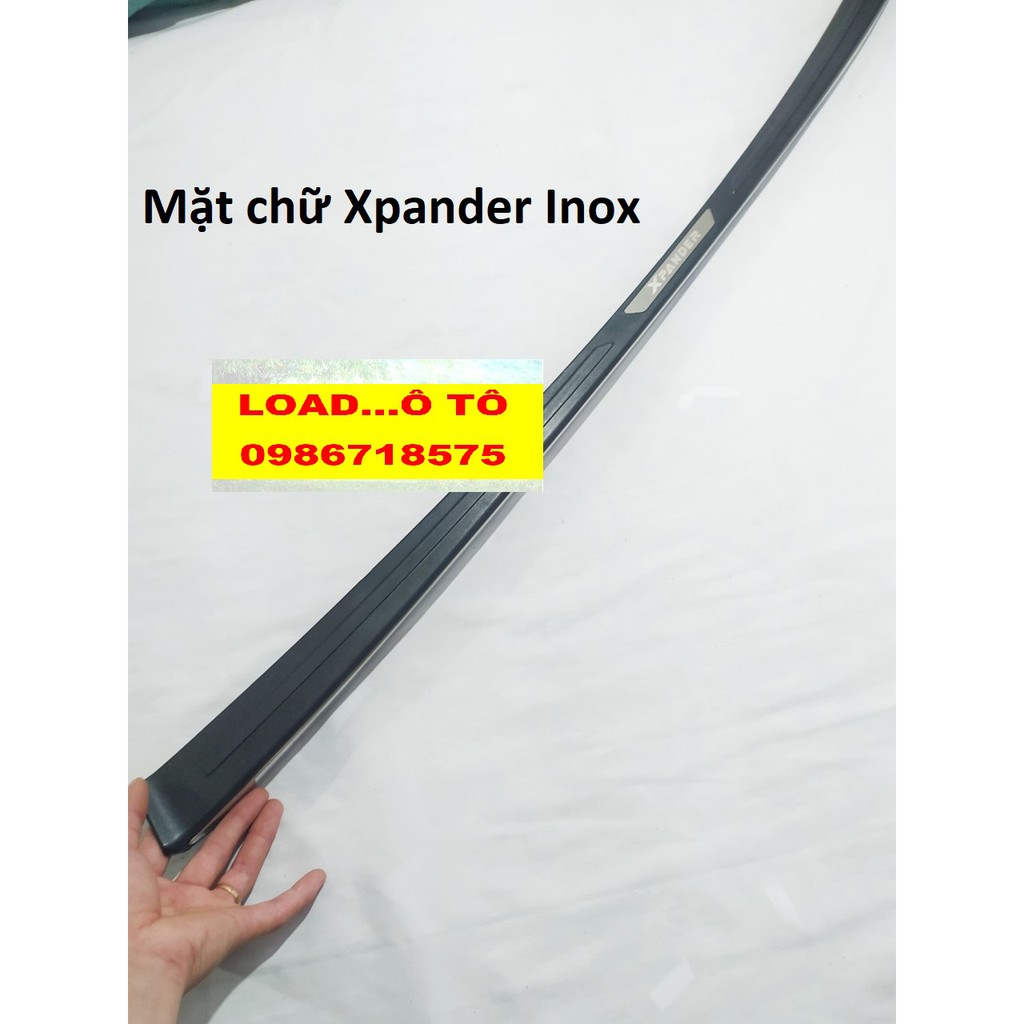 Chống Trầy Cốp Ngoài Mitsubushi Xpander 2018-2021 Nhựa Đen Chỉ Mạ Cao Cấp