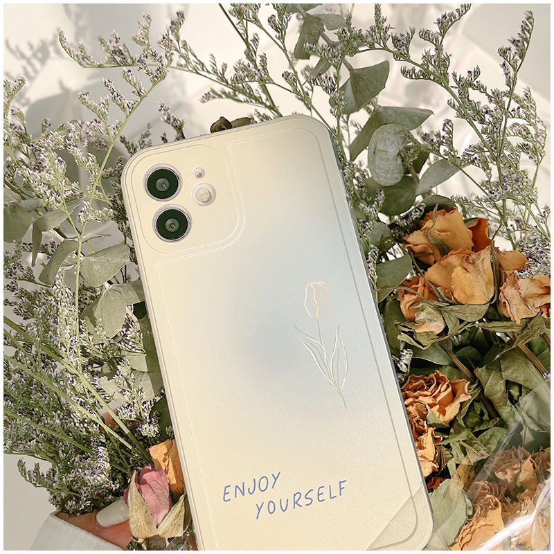 Ốp Điện Thoại Silicon Mềm Chống Rơi Cho Iphone 12 11Promax Xs 7P 6S 8plus XR X