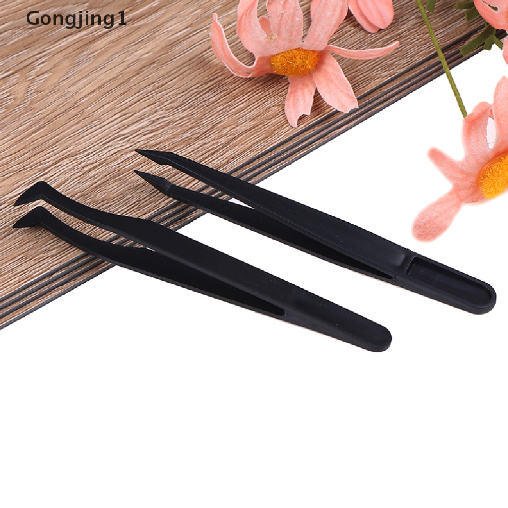 Nhíp đầu cong/ thẳng/ cong bằng nhựa dùng làm tranh đính đá tiện dụng 1 cái