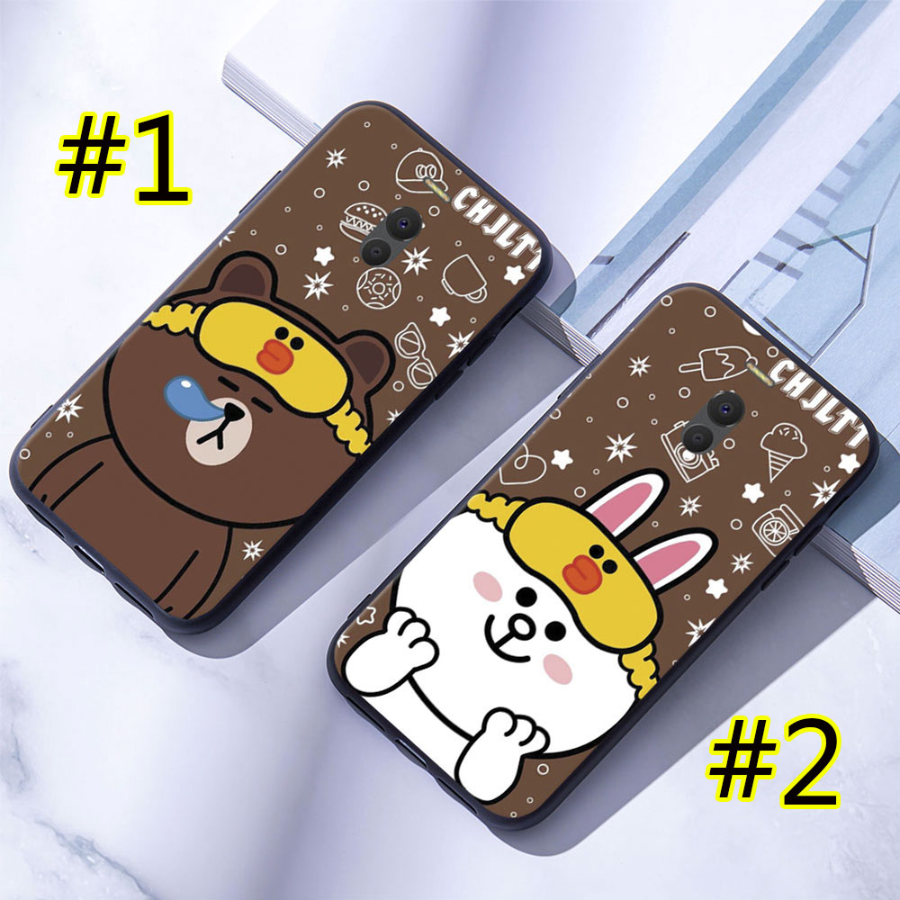 Ốp điện thoại mềm Meizu M6 Note M6S M6T gấu nâu 2
