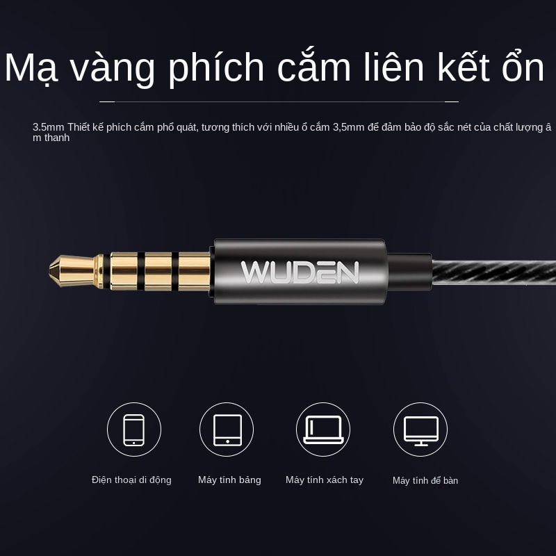 ○tai nghe chơi game cho điện thoại  năm âm sắc có dây in-ear đa năng hay và dễ thương cáp karaoke