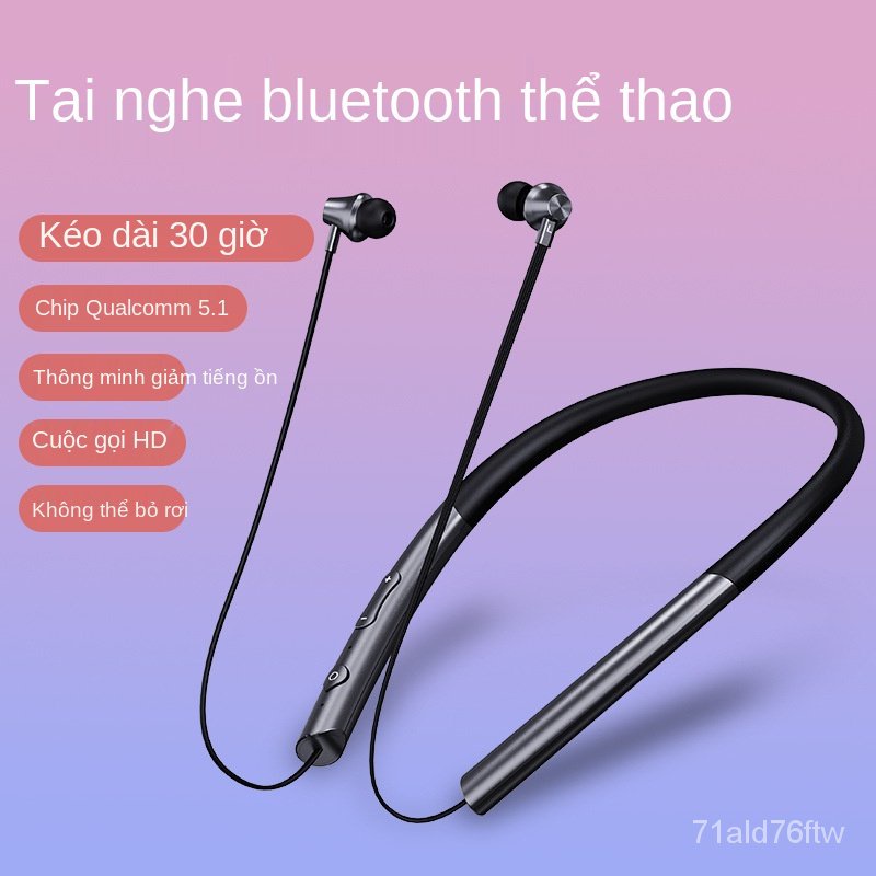 Mới Chế Độ Riêng Tư Không Dây Thể Thao Bluetooth Tai Nghe Dây Cổ In-ear Dài Lượng Thương Mại Điện Tử Mô Hình Vụ Nổ
