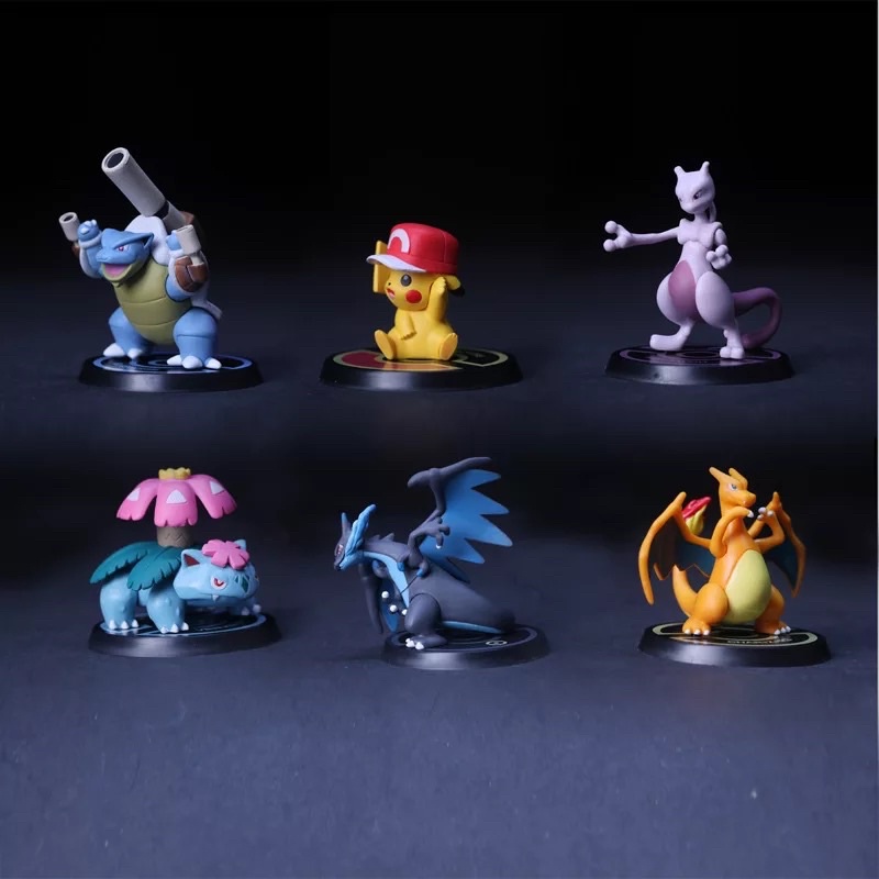 Mô hình Pokemon - mô hình picachu chibi bằng PVC cao cấp