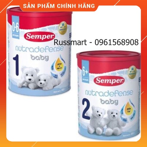 Sữa semper nutradefence Nga 400gr