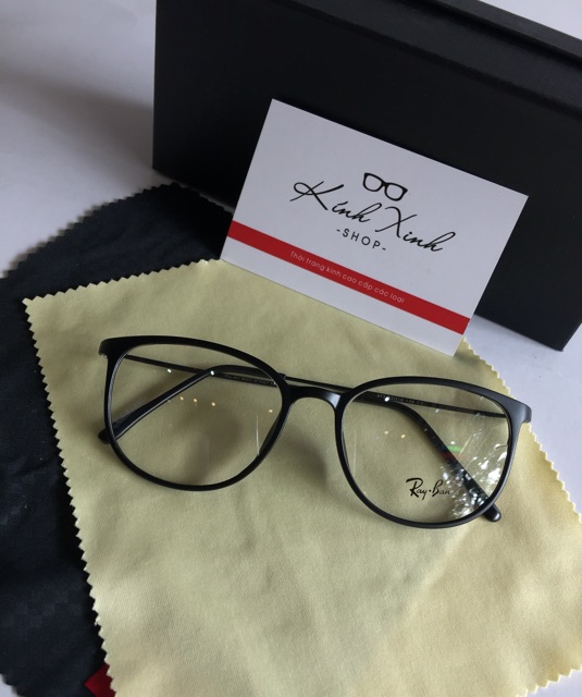 Kính Mắt bầu gọng Kim loại tăm mảnh cao cấp