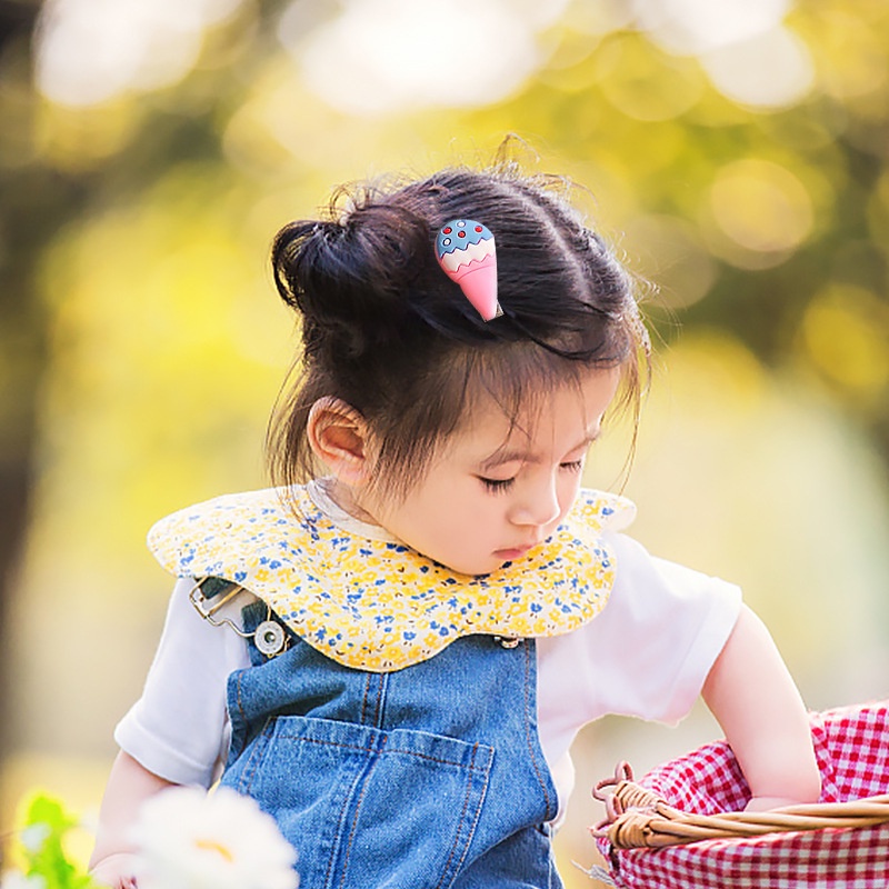 Kẹp tóc hình kỳ lân dễ thương phong cách Hàn Quốc cho bé gái