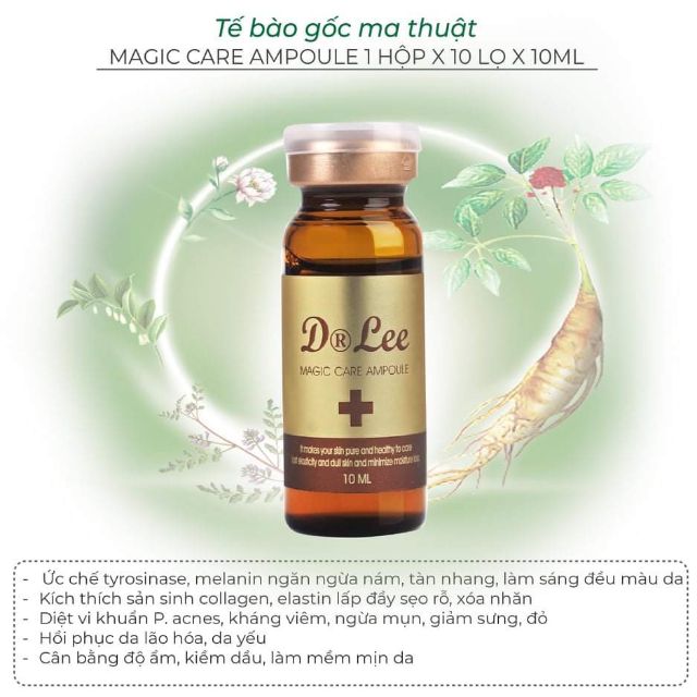 Tế bào gốc giảm mụn, nám, sẹo Dr. Lee mee (GSC)