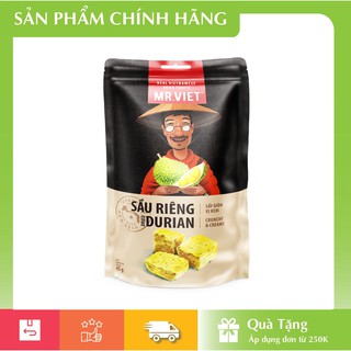 [HÀNG CHÍNH HÃNG] Sầu Riêng Sấy Giòn Vị Kem Mr.Việt 45gr