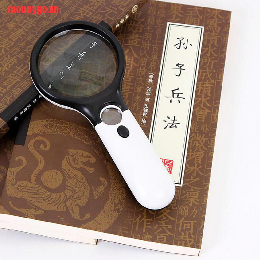 Kính Lúp Cầm Tay 45x Có 3 Mức Độ Phóng Đại | BigBuy360 - bigbuy360.vn