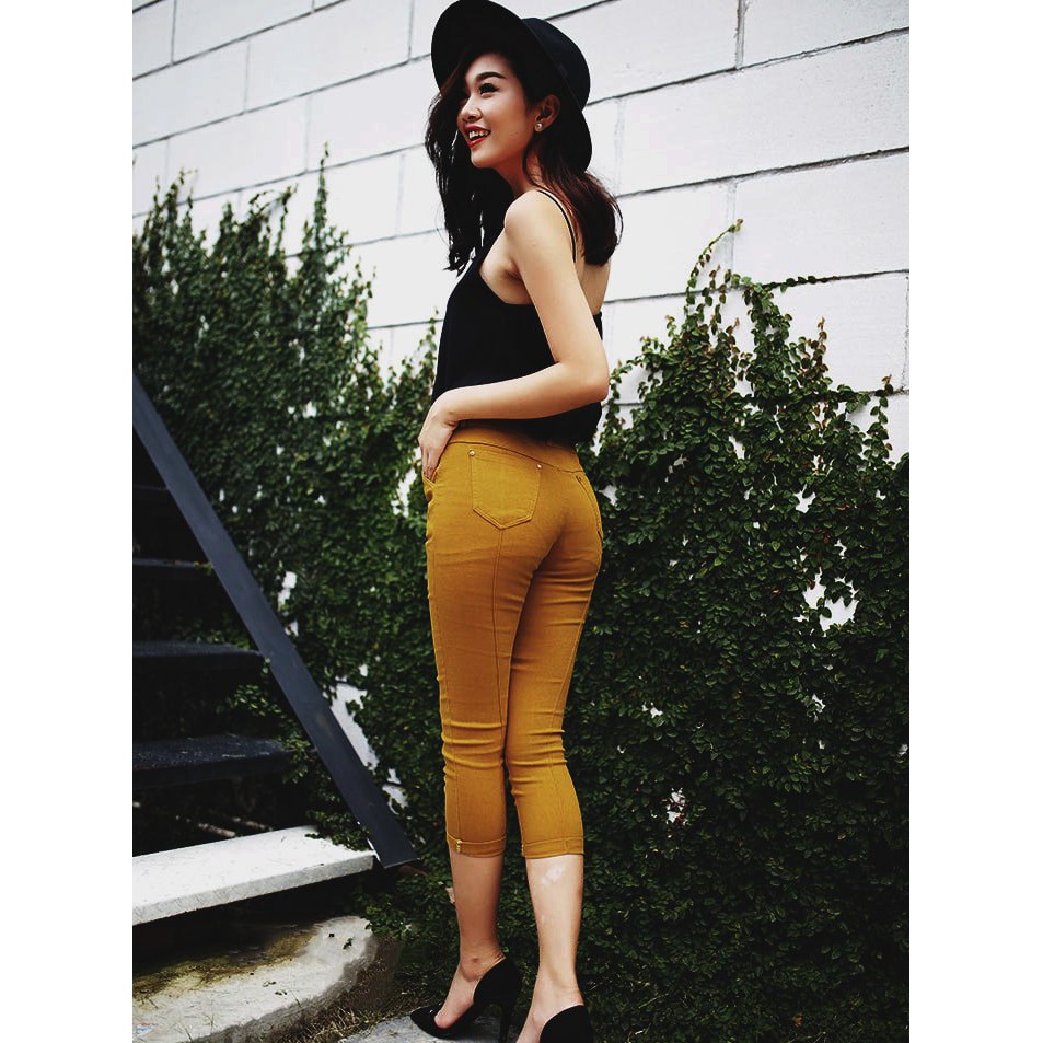 Quần Kaki Nữ Hàng Co Giãn Tôn Dáng