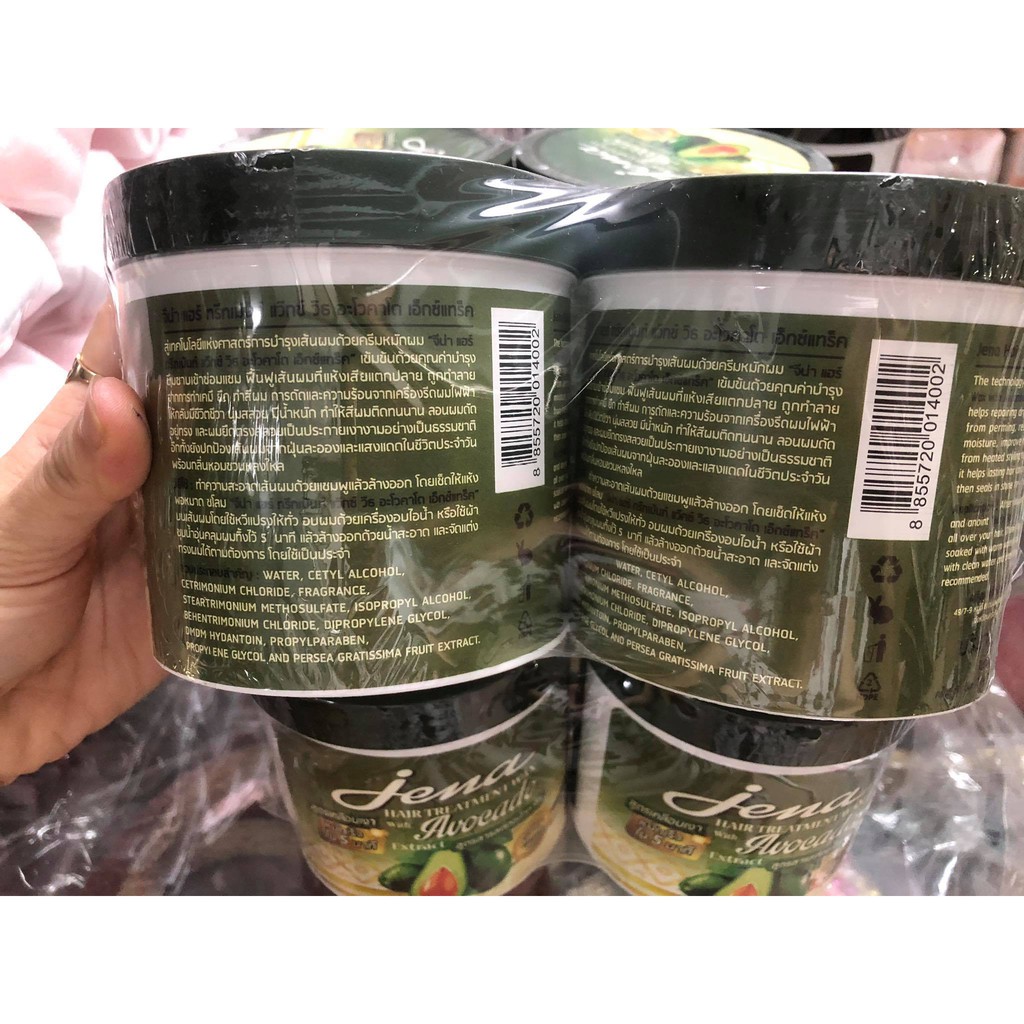 Kem ủ tóc Jena Hair Treatment Wax vị bơ | BigBuy360 - bigbuy360.vn