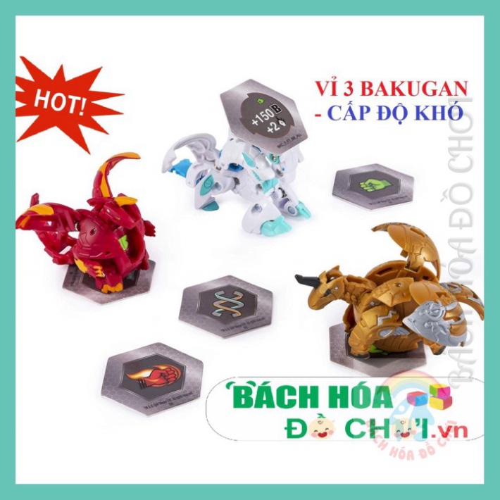 Bakugan 💖FREESHIP💖 Siêu chiến binh - biến hình