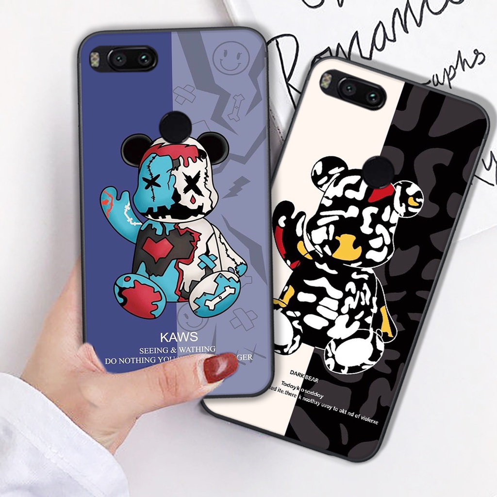 [SALE OFF]ỐP LƯNG XIAOMI MI A1/XIAOMI MI 5X HÌNH BEARBRICK ĐA DẠNG MẪU MÃ CỰC CHẤT LƯỢNG