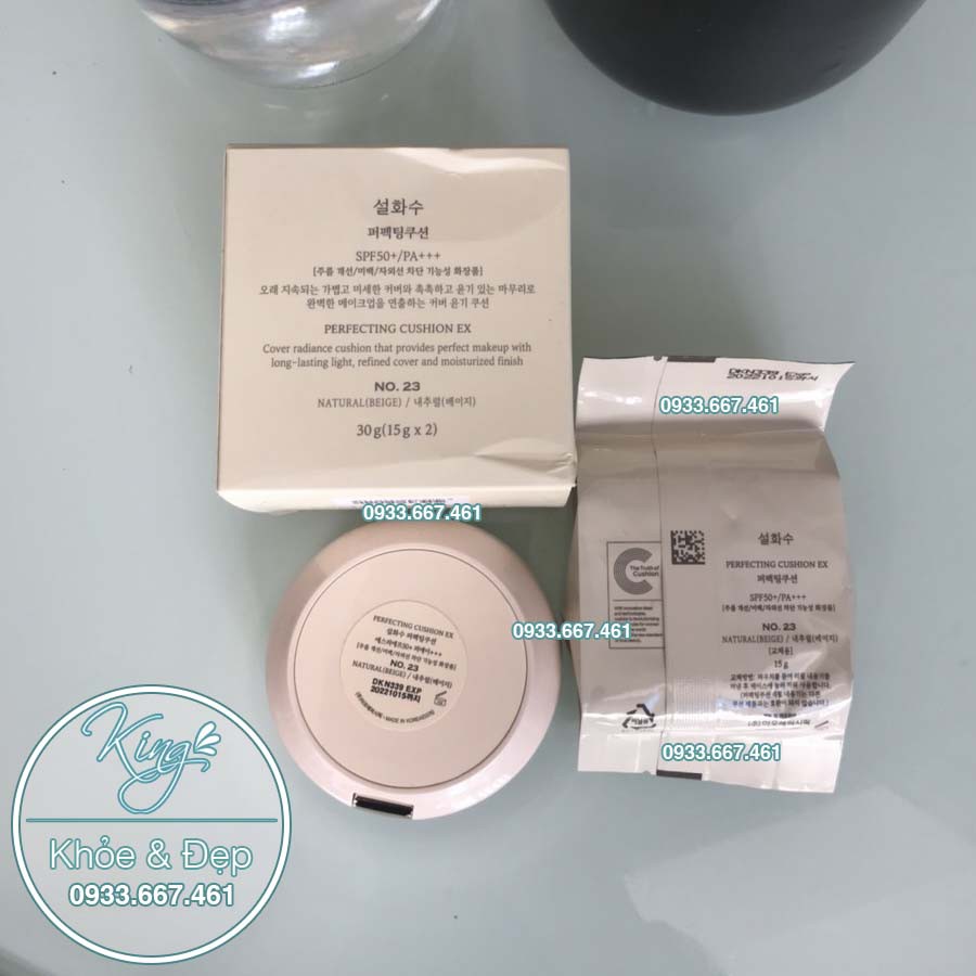 Phấn nước Sulwhasoo Perfecting Cushion & Perfecting Brightening Cushion