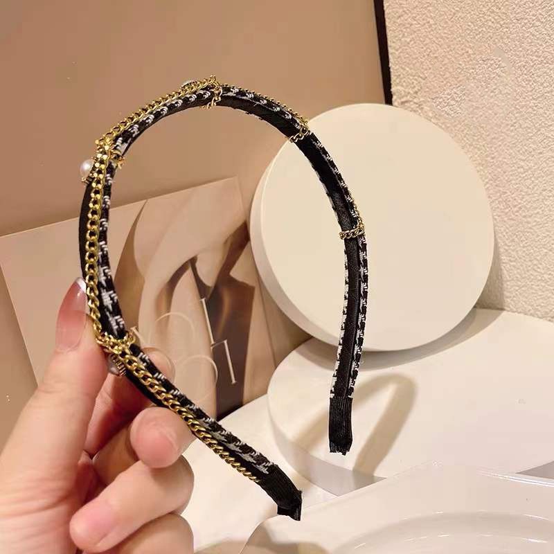 Băng Đô Cài Tóc Dạng Chuỗi Hạt Ngọc Trai Phong Cách Retro Hàn Quốc Hàng Mới 2022 Dành Cho Bạn Nữ