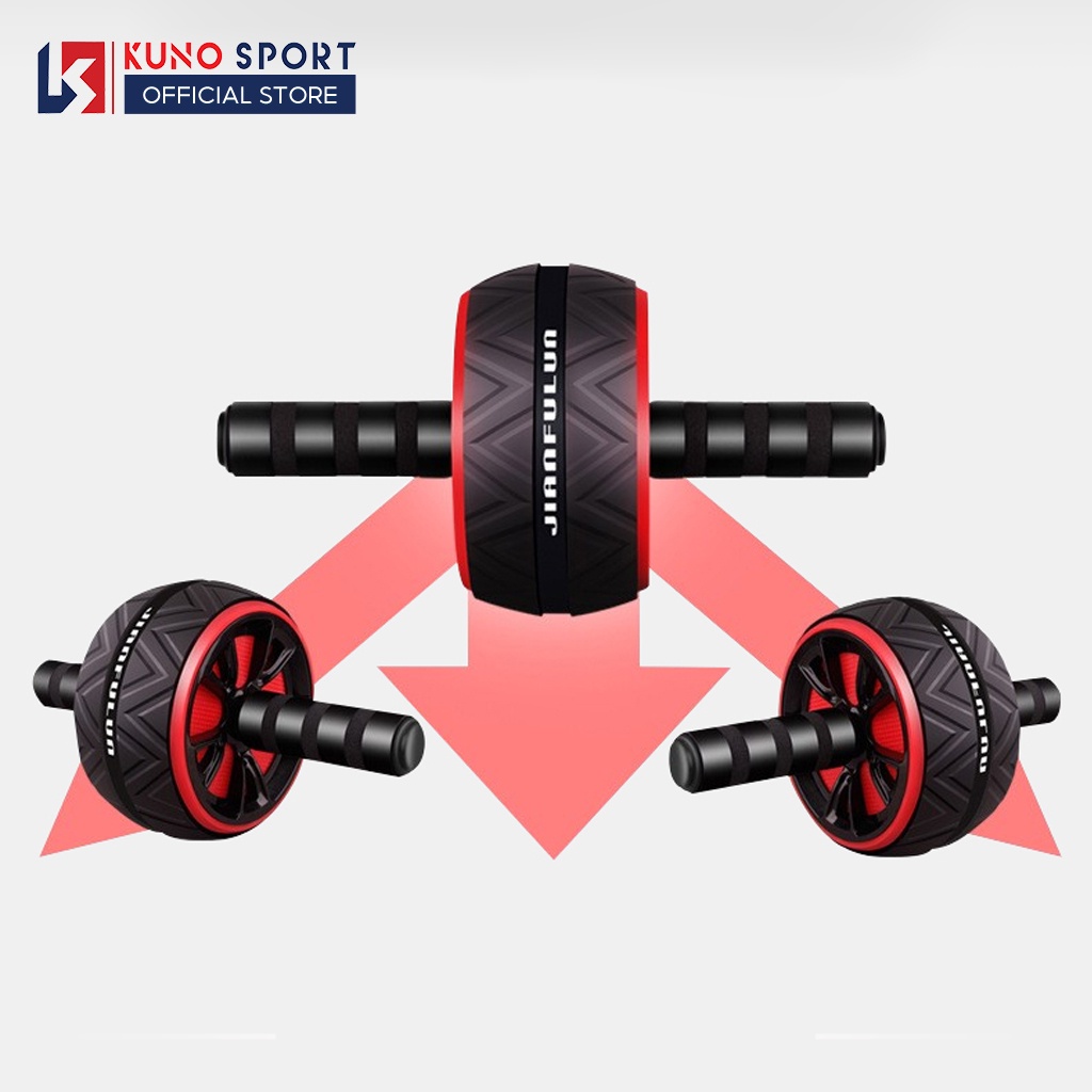 Con Lăn Tập Bụng 1 Bánh KUNO SPORT Tập Bụng GymTại Nhà