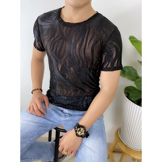 Áo lưới thời trang tay ngắn AL19504