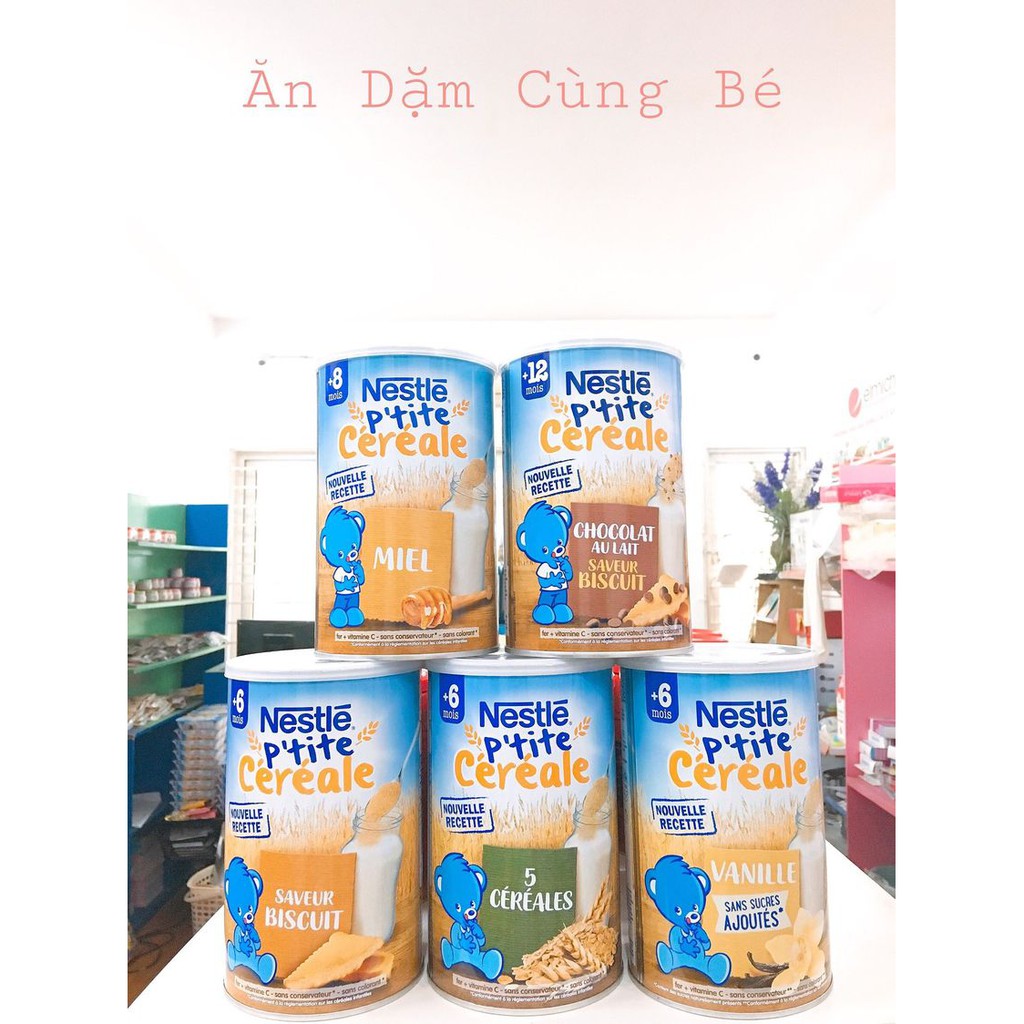 Bột lắc sữa NESTLE đêm, bột pha sữa công thức cho bé 400g 30337