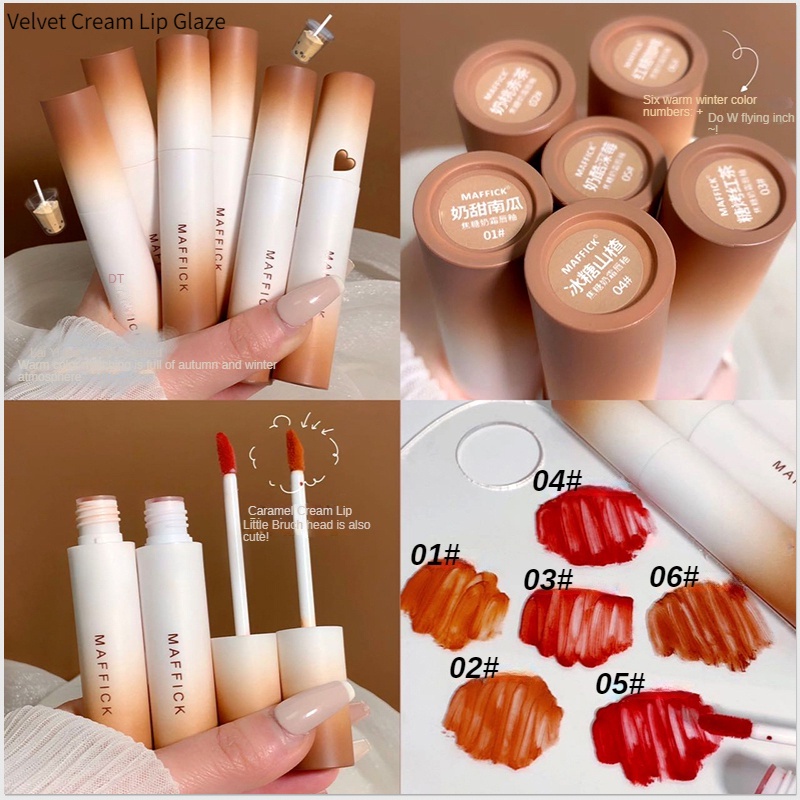 Son Kem Lì Caramel Dưỡng Ẩm Lâu Trôi