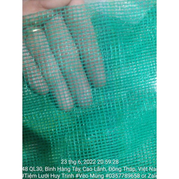 Túi lưới đựng Rắn, Cá, Lươn lỗ lưới 2li 25x55 cm