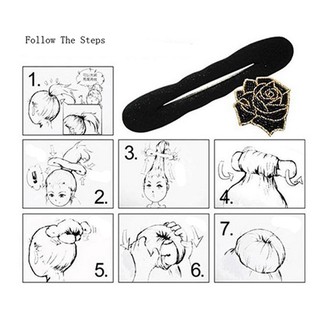 Dụng cụ hỗ trợ búi tóc tròn tiện lợi
