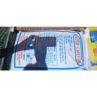 Vôi canxi, caco3. chiếc lẻ 1kg. khoáng chất ốc. hạ phèn.