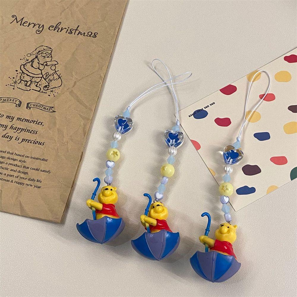 Dây Đeo Điện Thoại Chống Thất Lạc Hình Gấu Pooh Dễ Thương