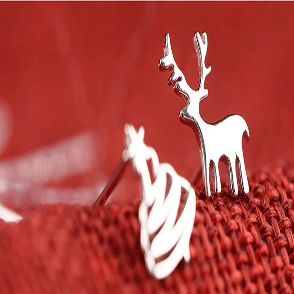 1 Khuyên Tai Hình Cây Thông Giáng Sinh Thời Trang