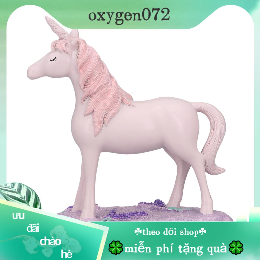 Oxygen072 Bức tượng kỳ lân được chế tác bằng tay Màu sắc tươi sáng sống động Nhựa bền Được sử dụng rộng rãi Trang trí cho Phòng ngủ Văn phòng Bar