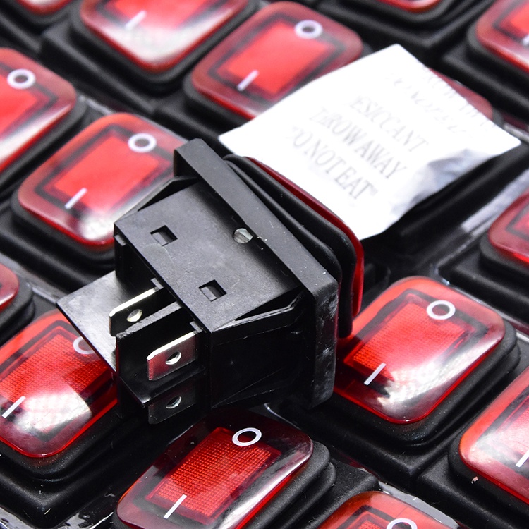 Công Tắc Bật Tắt KCD4 Chống Thấm Nước 30A 35A 4-pin 2-gear Dành Cho Máy Hàn Điện