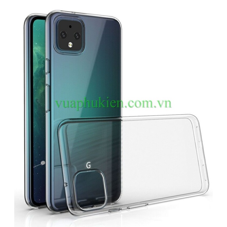 Ốp lưng silicon dẻo trong suốt cho Google Pixel 7 Pro, 7, 6A, 6 Pro, 5, 4, 4A, 4 XL, 3, 3A, 2 cao cấp, chống bẩn
