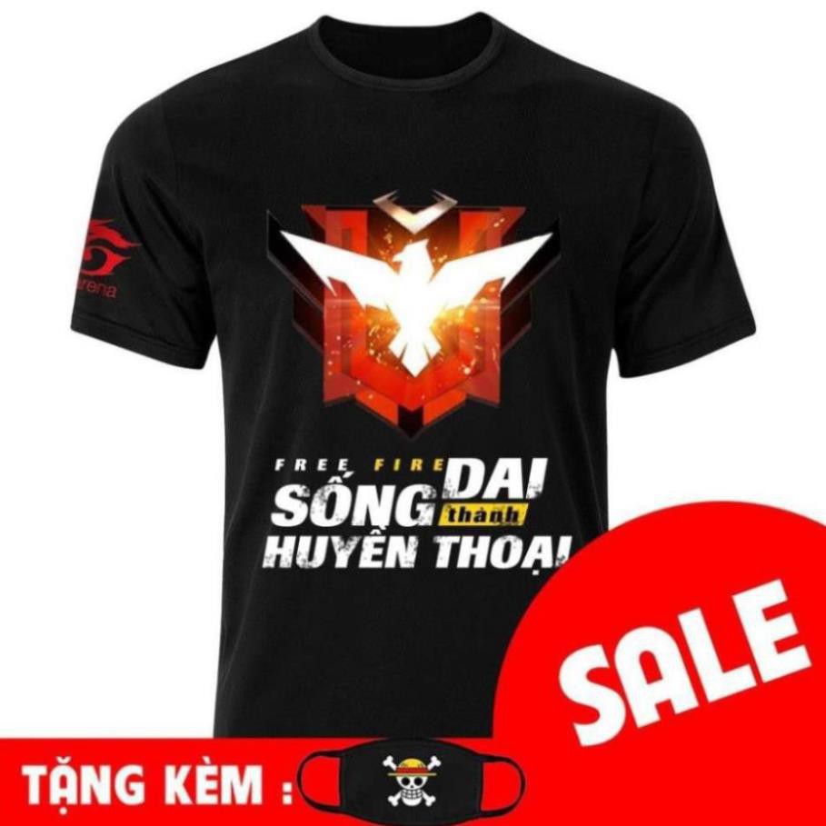 Áo thun unisex in game Asus ROG - áo game PUBG - FF - áo team đẹp giá rẻ