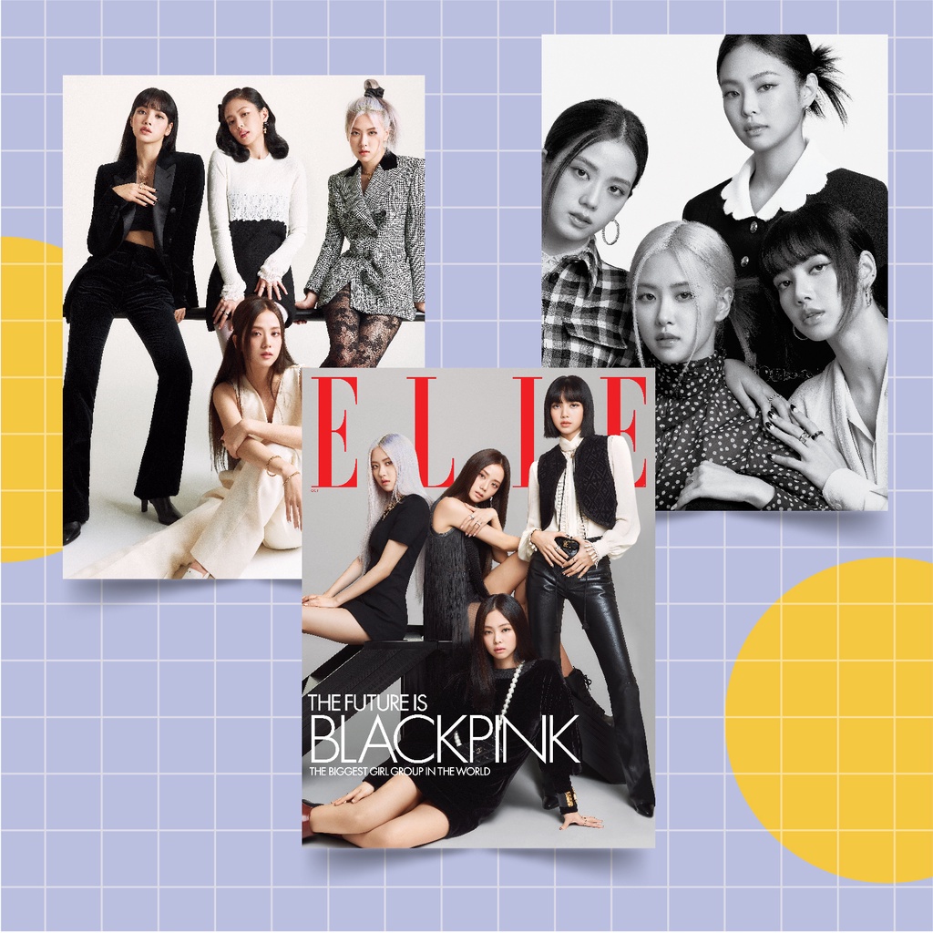 Poster BlackPink BST ELLE 2020