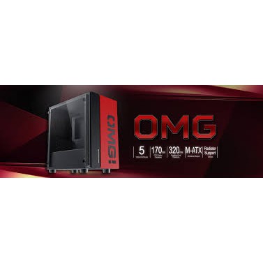 Vỏ Case Xigmatek OMG Gaming M-ATX - New - Full Box - Chính Hãng Mai Hoàng