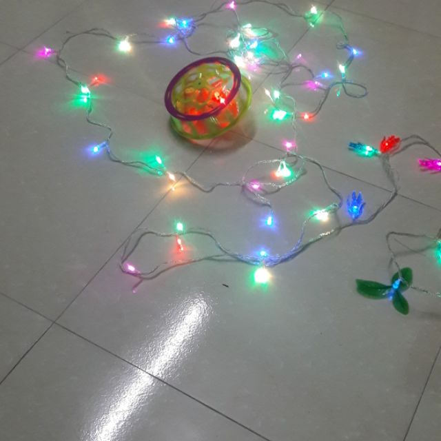 Đèn led trang trí 9m đủ màu nhấp nháy