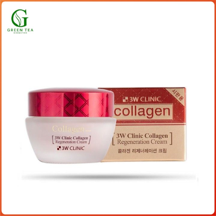 Kem Chống Lão Hoá Da 3w Clinic Collagen Regeneration Cream 60ml Hàn Quốc