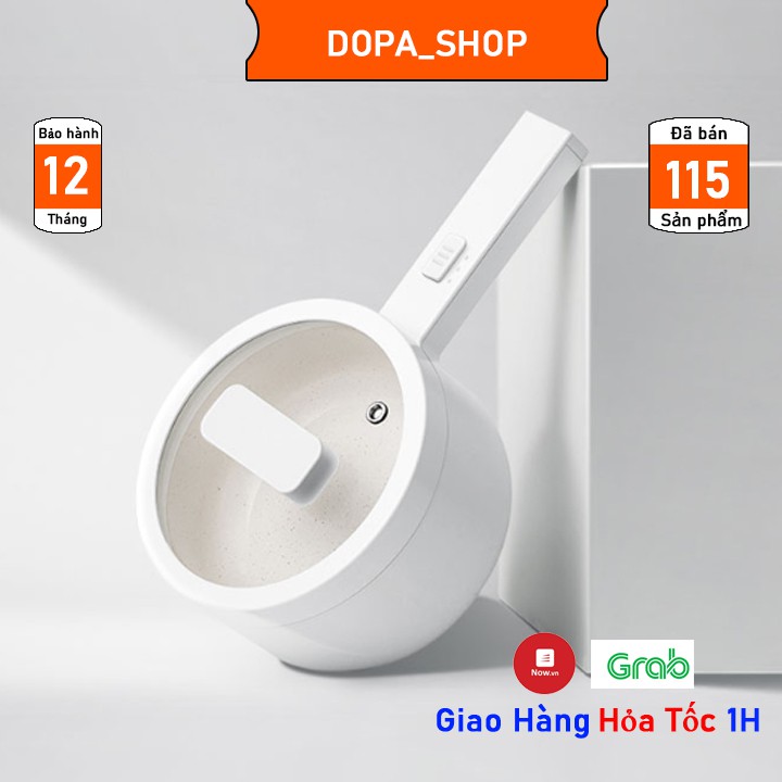 Chảo lẩu mini Olayks 2L men gốm chống dính cao cấp