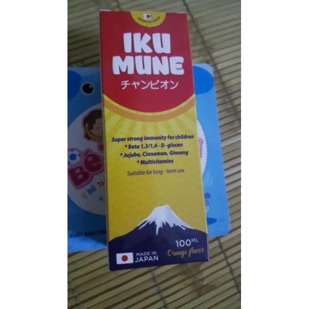 IKU MUNE tăng cường sức đề kháng cho trẻ lọ 100ml