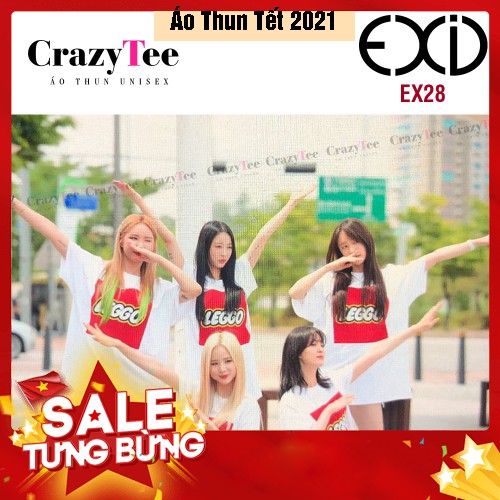 Áo Thun Leggo EXID Tay Lỡ và Tay ngắn - Áo thun tết