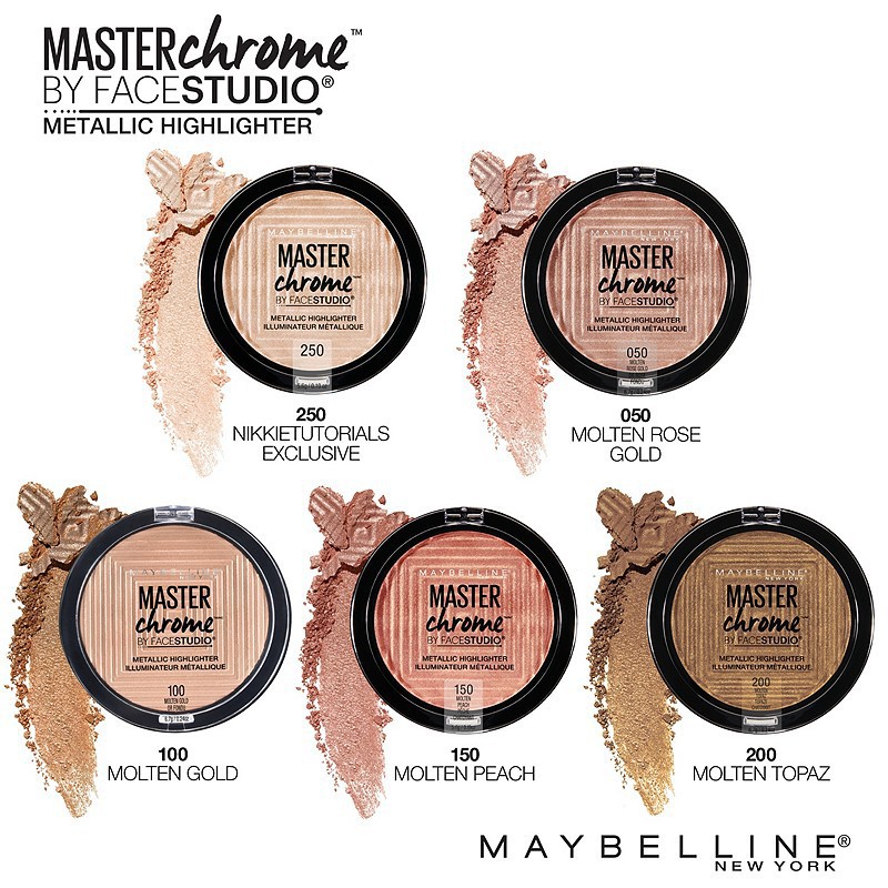 (hàng Mới Về) Phấn Bắt Sáng Maybelline Màu Ánh Kim | BigBuy360 - bigbuy360.vn