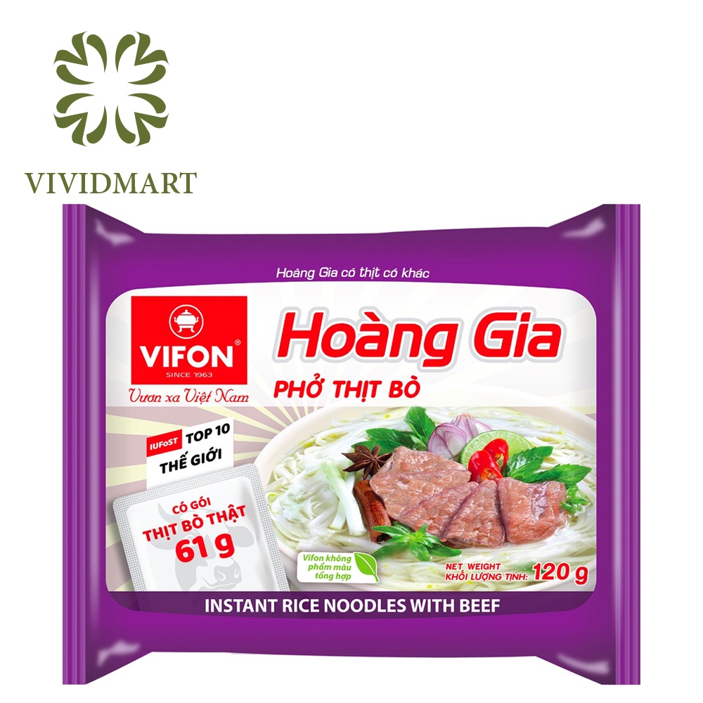 [Toàn quốc][Gói lẻ] VIFON HOÀNG GIA: MÌ (THỊT BẰM, THỊT BÒ), PHỞ (BÒ,GÀ), HỦ TIẾU NAM VANG, BÁNH ĐA CUA THỊT THẬT –VIFON | BigBuy360 - bigbuy360.vn
