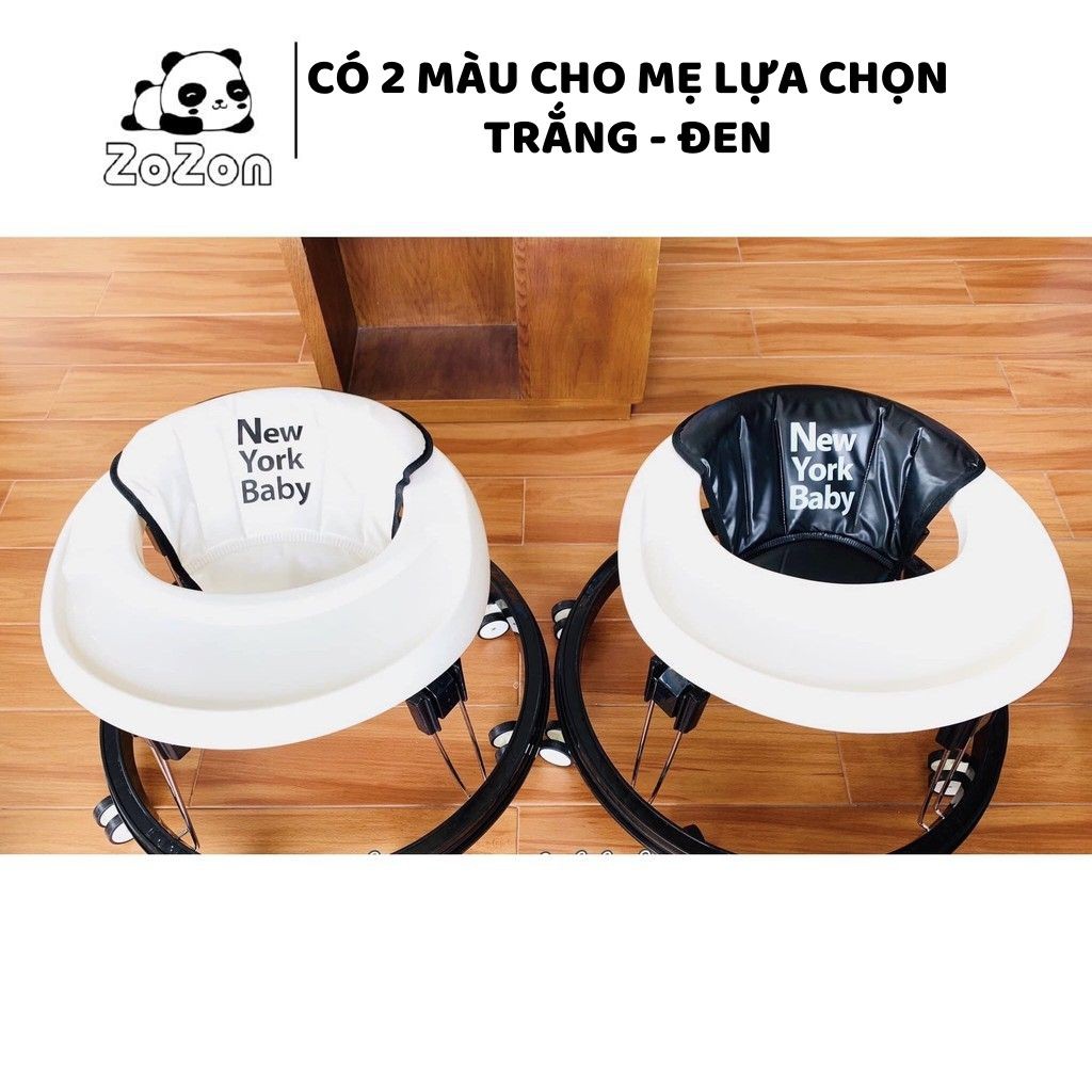 Xe tập đi cao cấp New York Baby KATOJI Nhật Bản Xe tròn tập đi cho bé ngăn chân đi vòng kiềng chữ O chống lật cho bé