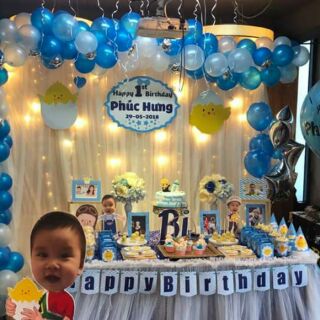 Bảng tên treo phông rèm sinh nhật
