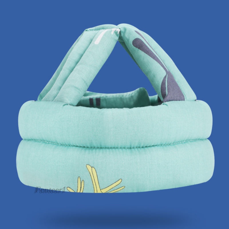 Mũ Cotton Bảo Vệ Đầu An Toàn Cho Bé Tập Đi Fenteer1 * 40-53cm