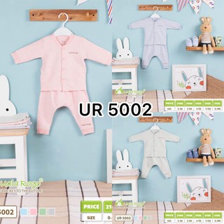 Bộ quần áo nỉ trơn cúc giữa uala rogo ur5002